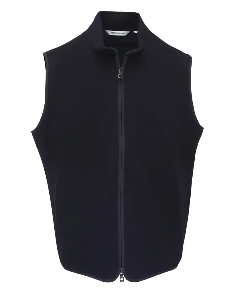 Peter Millar zip sleeveless gilet - Blau Blau
