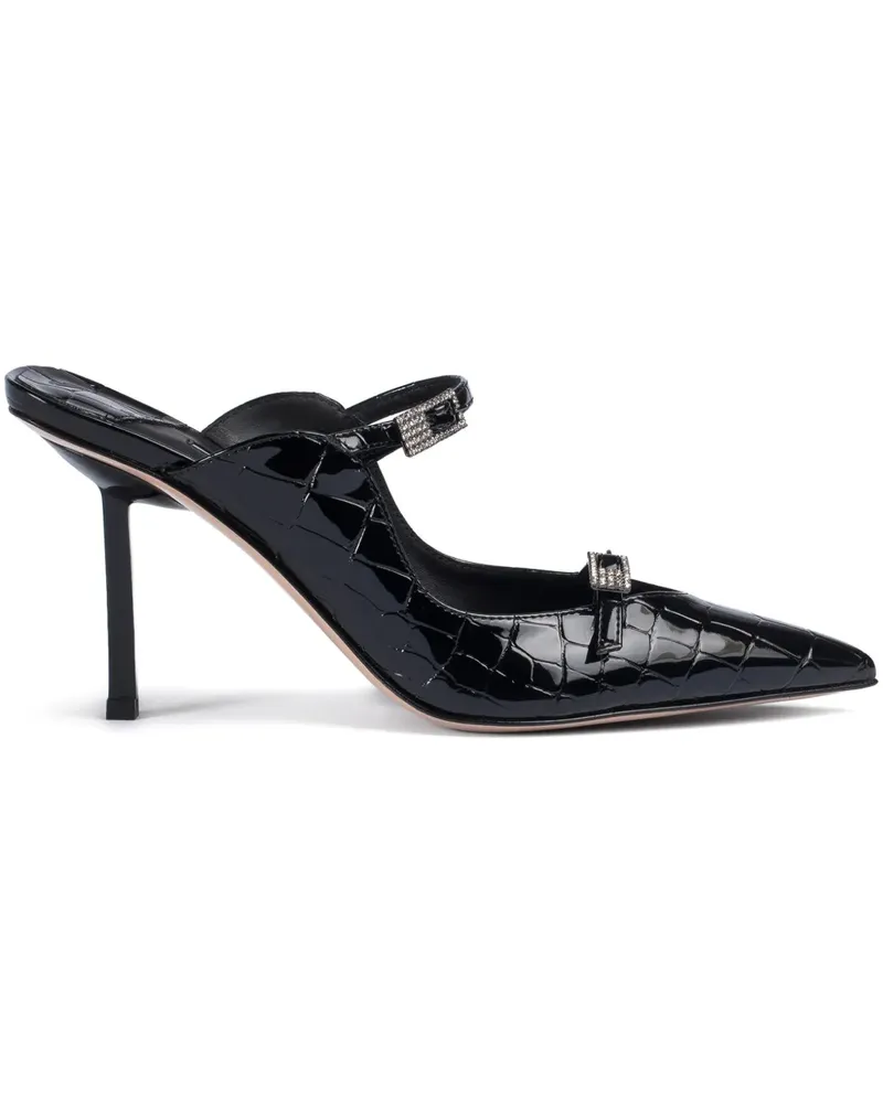Le Silla Morgana Sabot Pumps - Schwarz Schwarz