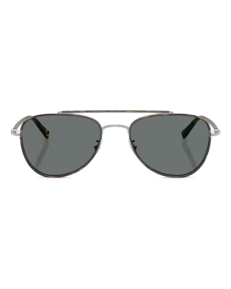 Oliver Peoples pilot-frame sunglasses - Braun Braun