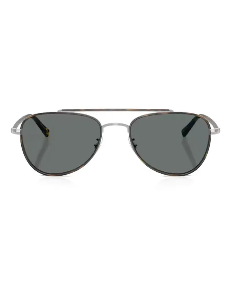 Oliver Peoples pilot-frame sunglasses - Braun Braun
