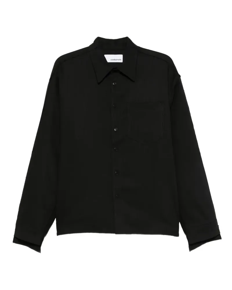 Costumein Langärmeliges Hemd - Schwarz Schwarz