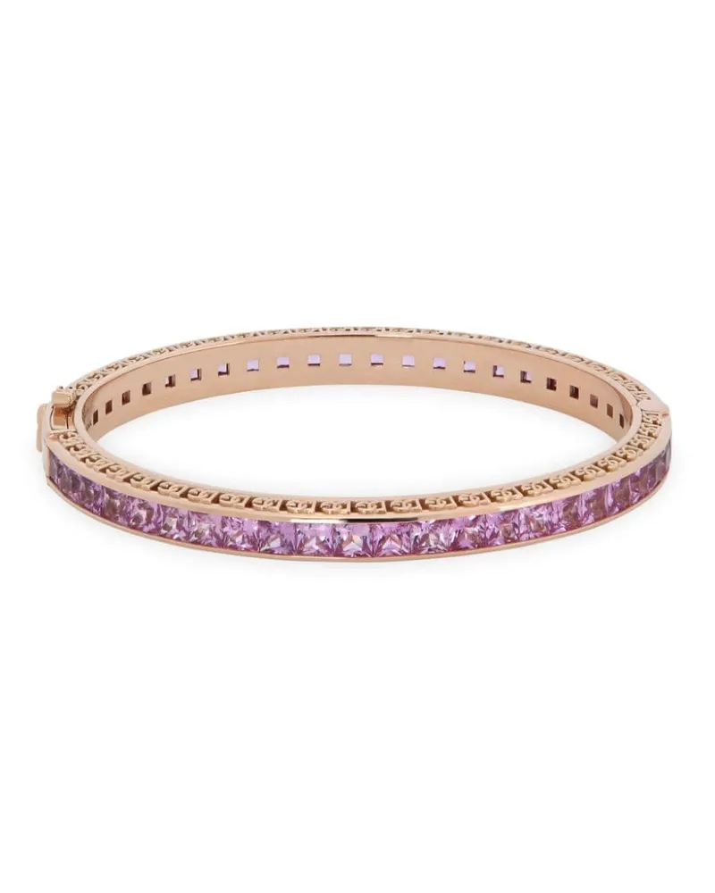Dolce & Gabbana 18kt Anna Rotgoldarmband mit pinkem Saphir - Rosa Rosa