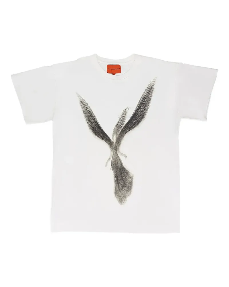 WHO DECIDES WAR T-Shirt mit grafischem Print - Weiß Weiß