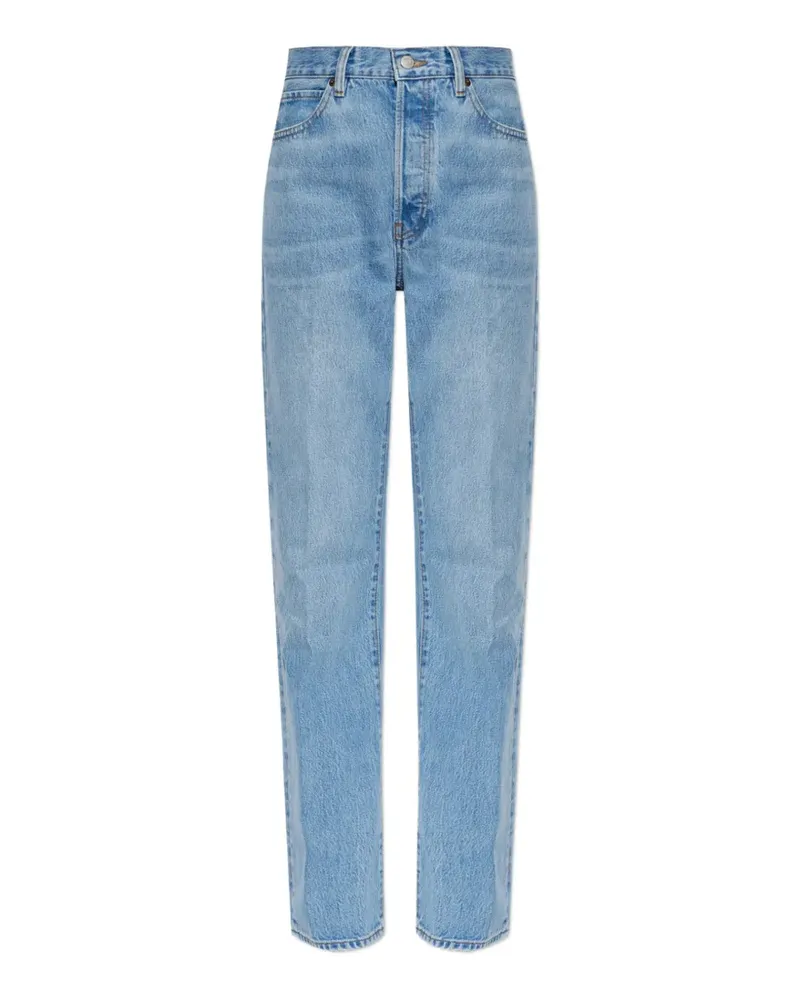Frame Denim The Vertical Jeans mit hohem Bund - Blau Blau