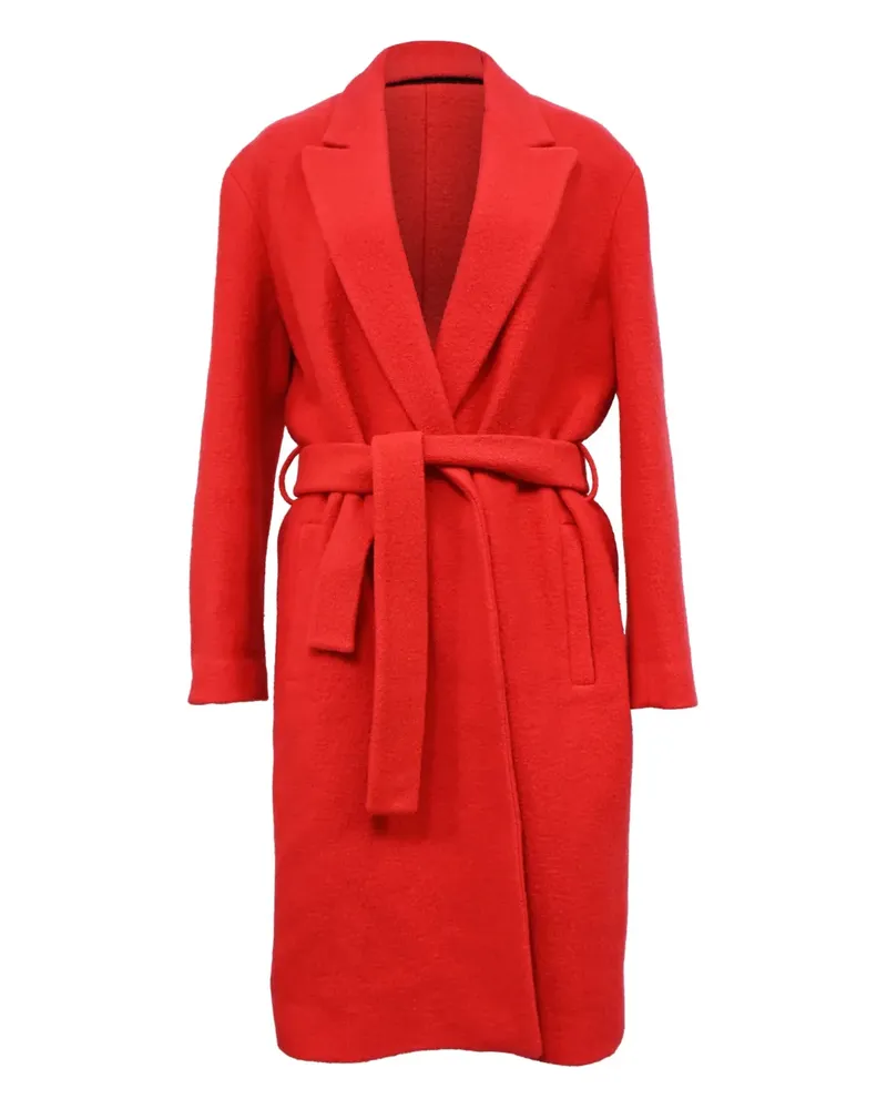 Sandro Mantel mit Gürtel - Rot Rot