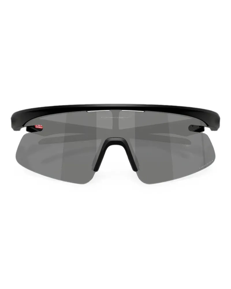 Oakley RSLV Lite Sonnenbrille mit geometrischem Gestell - Schwarz Schwarz