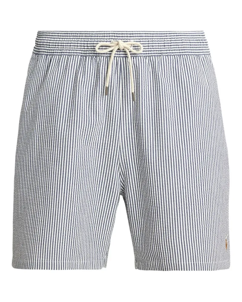Ralph Lauren Traveler striped swim shorts - Blau Blau