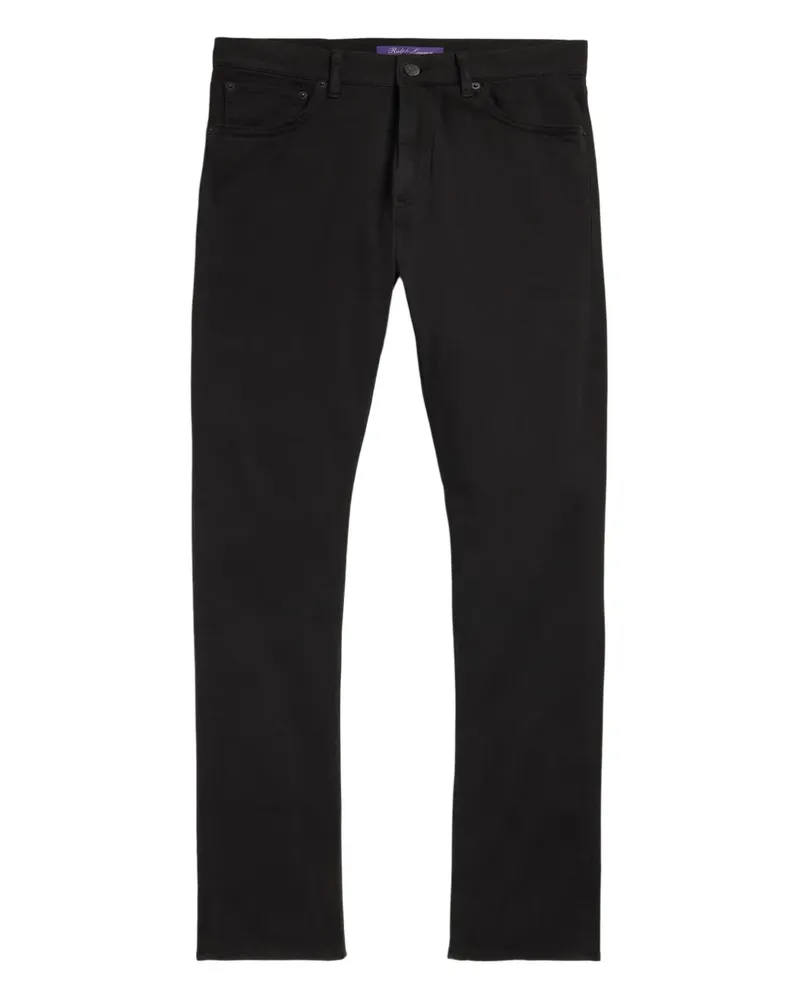 Ralph Lauren Schmale Hose im Five-Pocket-Design - Schwarz Schwarz