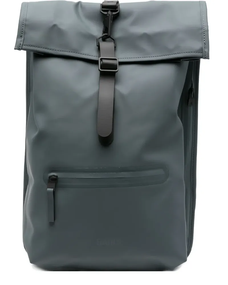 RAINS Rucksack mit Rollverschluss - Grau Grau