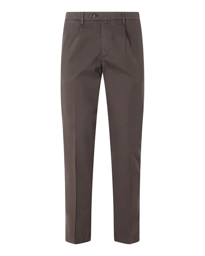 Briglia 1949 pleated straight-leg trousers - Braun Braun