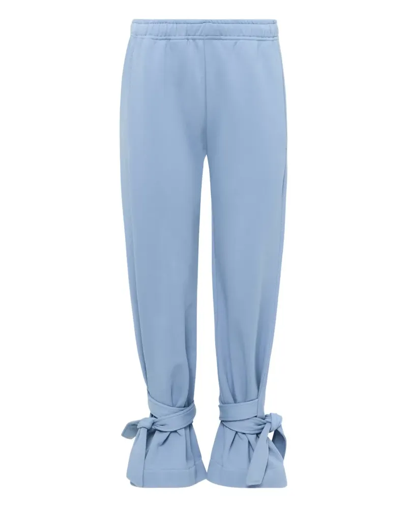 J.W.Anderson Cropped-Hose mit Bindegürtel - Blau Blau