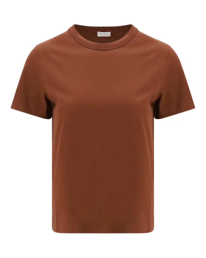 Brunello Cucinelli crew-neck T-shirt - Braun Braun