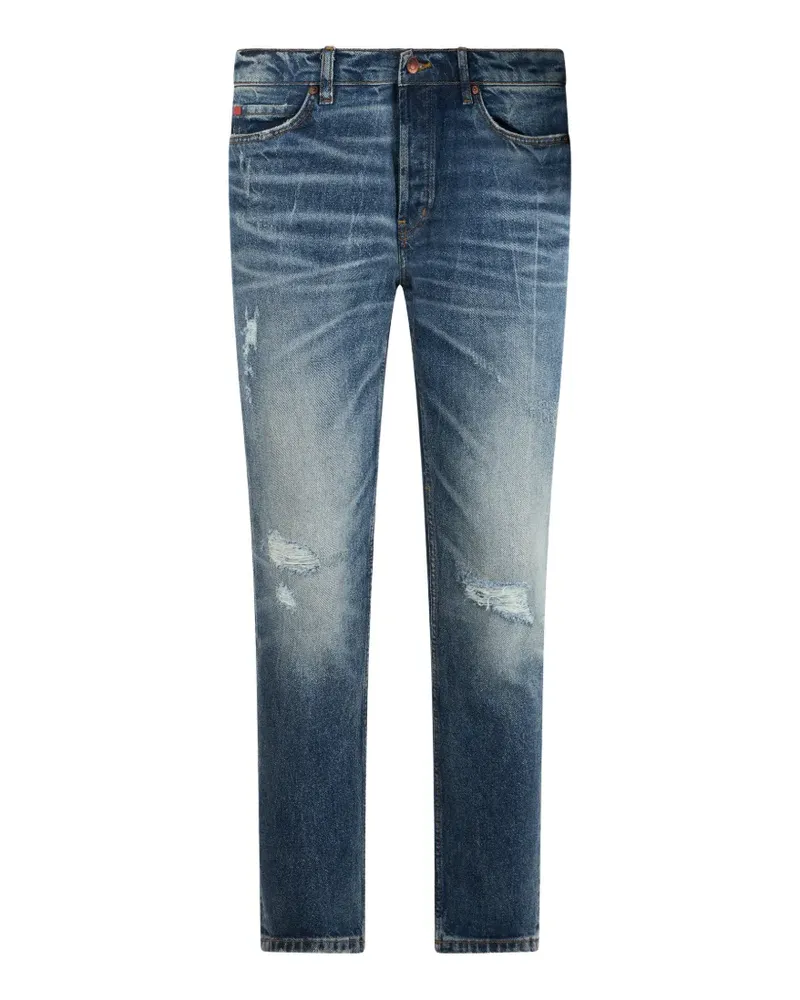 HUGO BOSS ripped denim jeans - Blau Blau