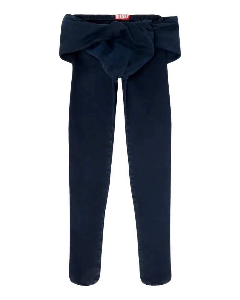 Diesel D-Velly Skinny-Jeans mit klassischem Bund - Blau Blau