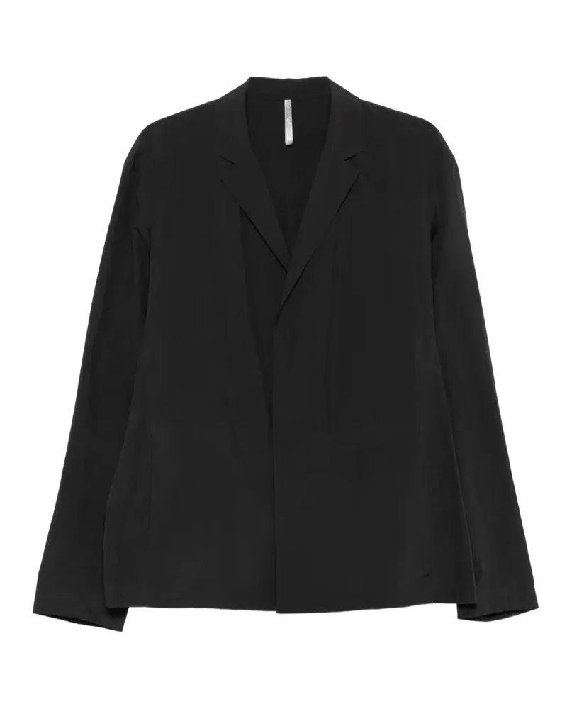 Arc'teryx notched-lapels blazer - Schwarz Schwarz