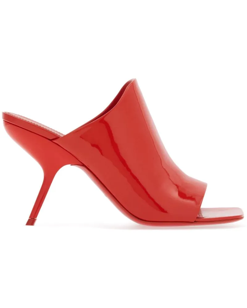 Ferragamo Offene Mules 85mm - Rot Rot