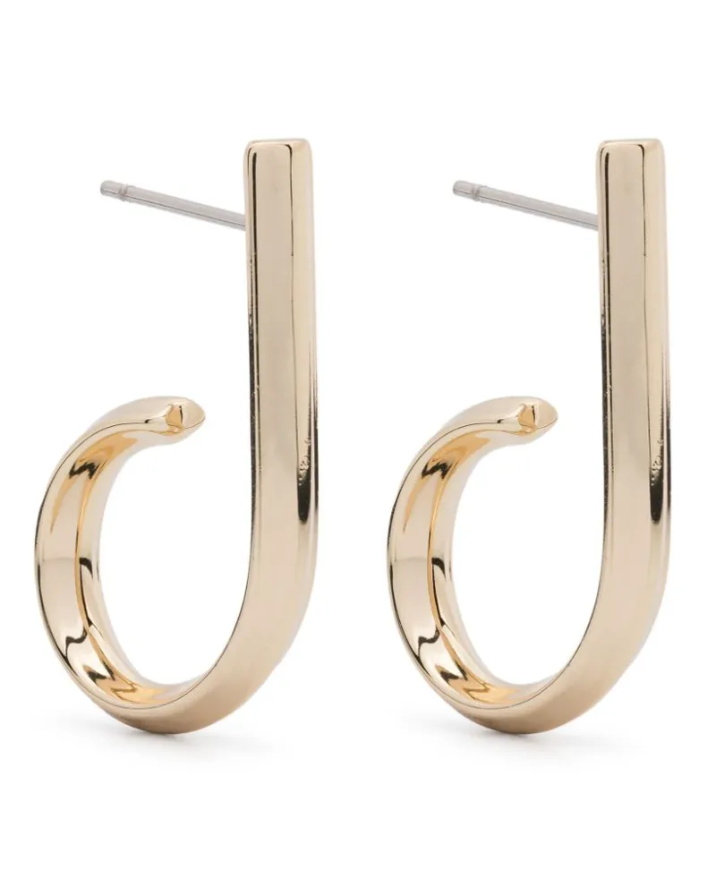 Eddie Borgo Curled earrings - Gold Gold