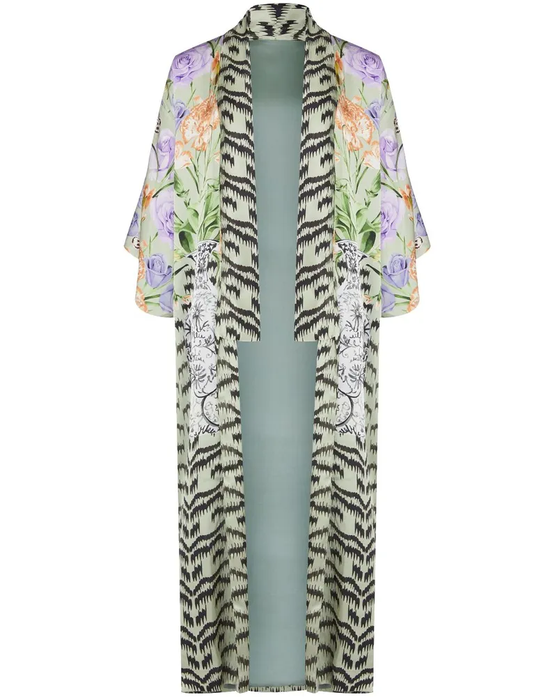 Temperley London Cleo Mantel - Grün Grün