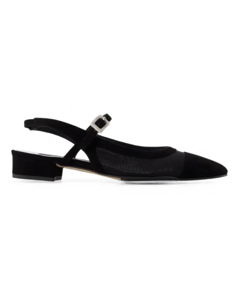 Carel Oceanight Pumps mit Mesh-Einsatz - Schwarz Schwarz