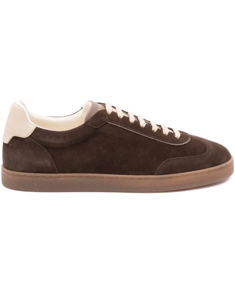 Brunello Cucinelli Sneakers aus Wildleder - Braun Braun