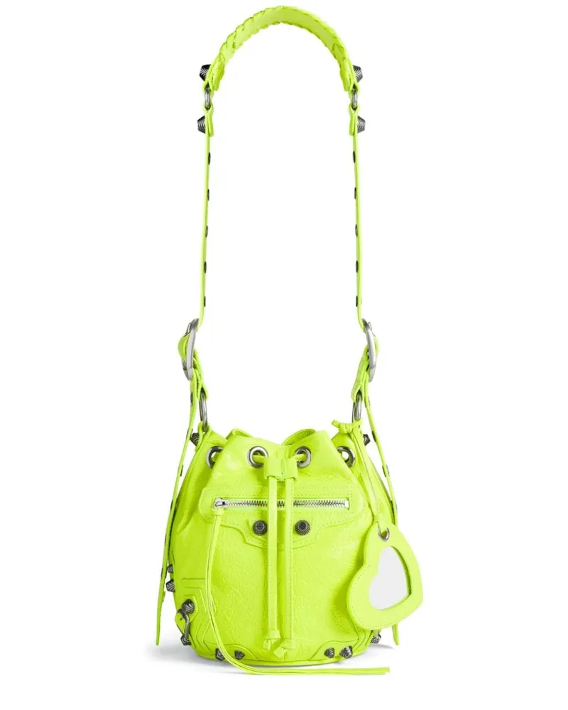 Balenciaga Le Cagole XS Beuteltasche - Gelb Gelb