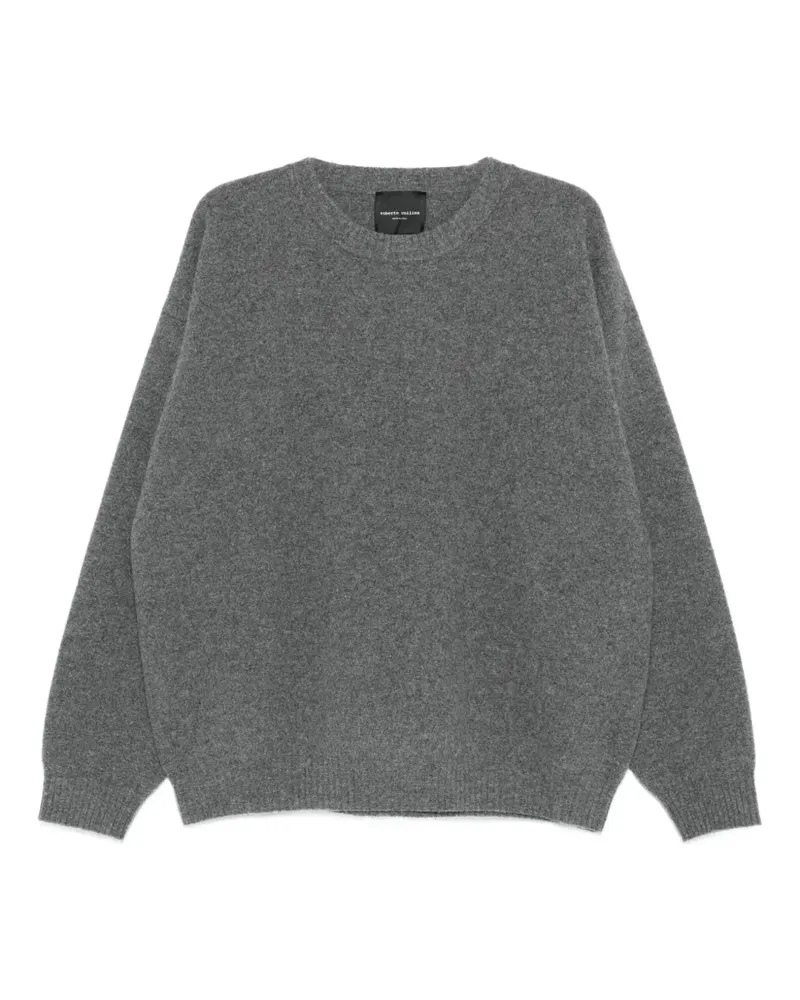 Roberto Collina Kaschmirpullover mit Rundhalsausschnitt - Grau Grau