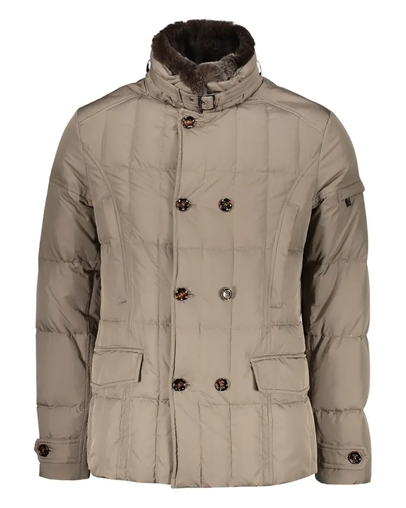 MOORER Gefütterte Cabanjacke - Nude Nude