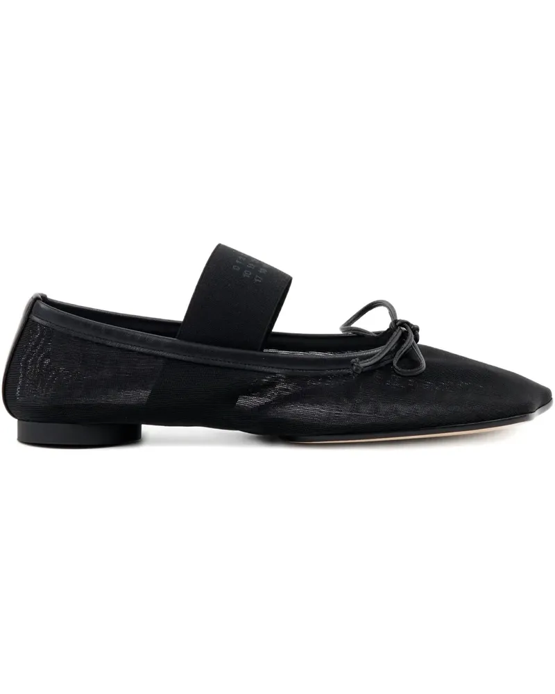 Maison Margiela Sneakers in Netzoptik - Schwarz Schwarz