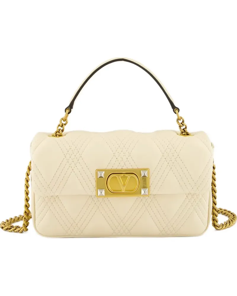 Valentino Garavani Quiltie Schultertasche 67cm - Nude Nude