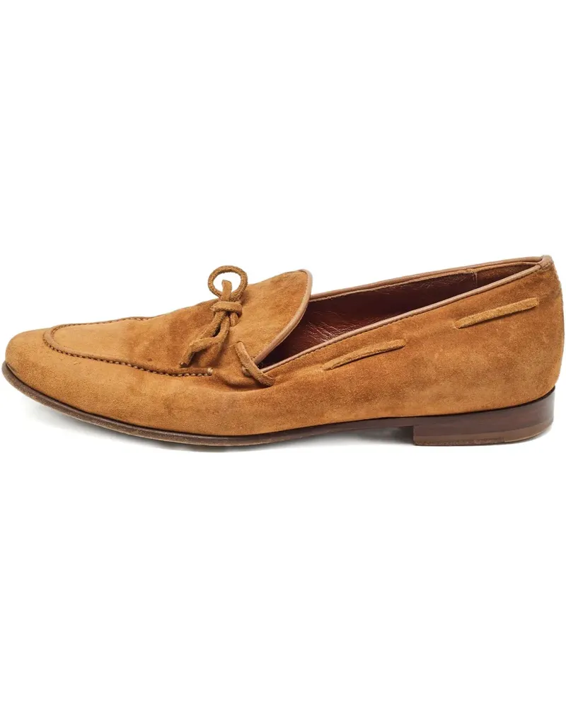 Sergio Rossi Loafer aus Wildleder - Braun Braun