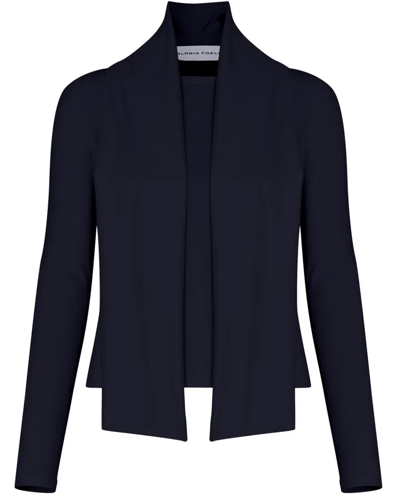 Gloria Coelho Pullover mit Schaldetail - Blau Blau