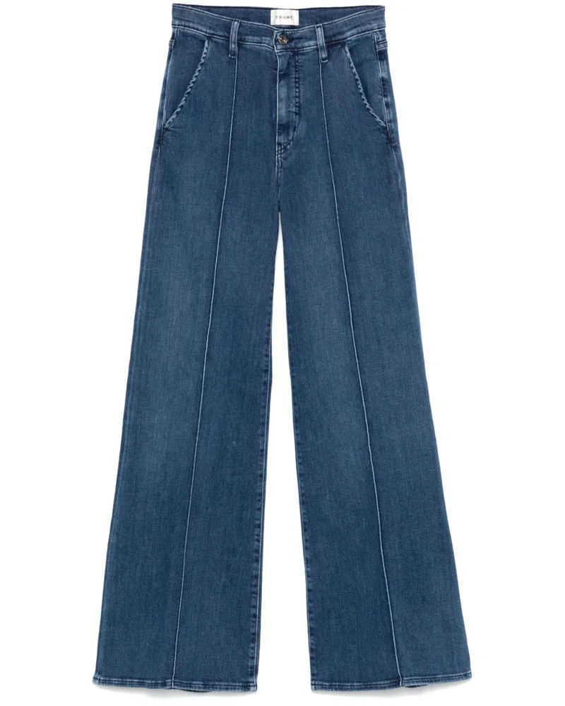 Frame Denim Hose mit Biesen - Blau Blau