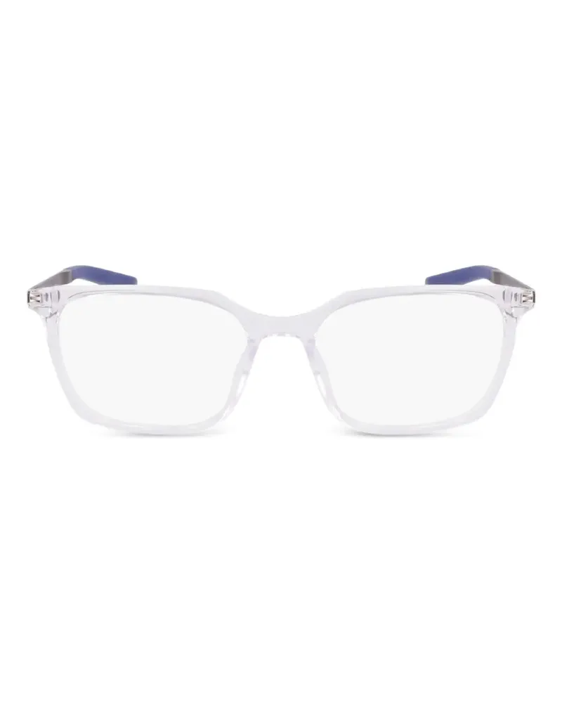 Nike 7227 Brille mit eckigem Gestell - Weiß Weiß