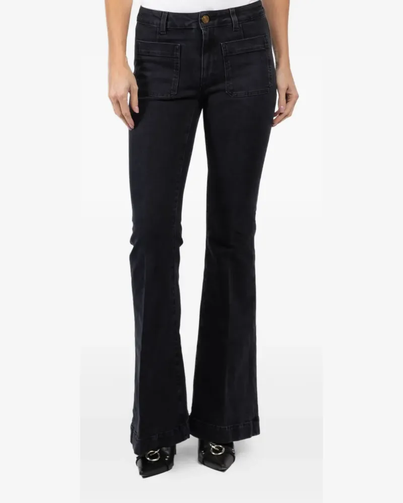 Seafarer Jeans mit aufgesetzter Tasche - Schwarz Schwarz