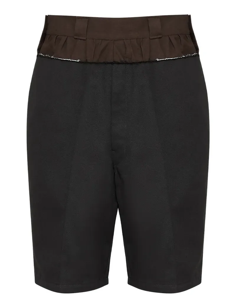 Maison Margiela Shorts im Layering-Look - Braun Braun