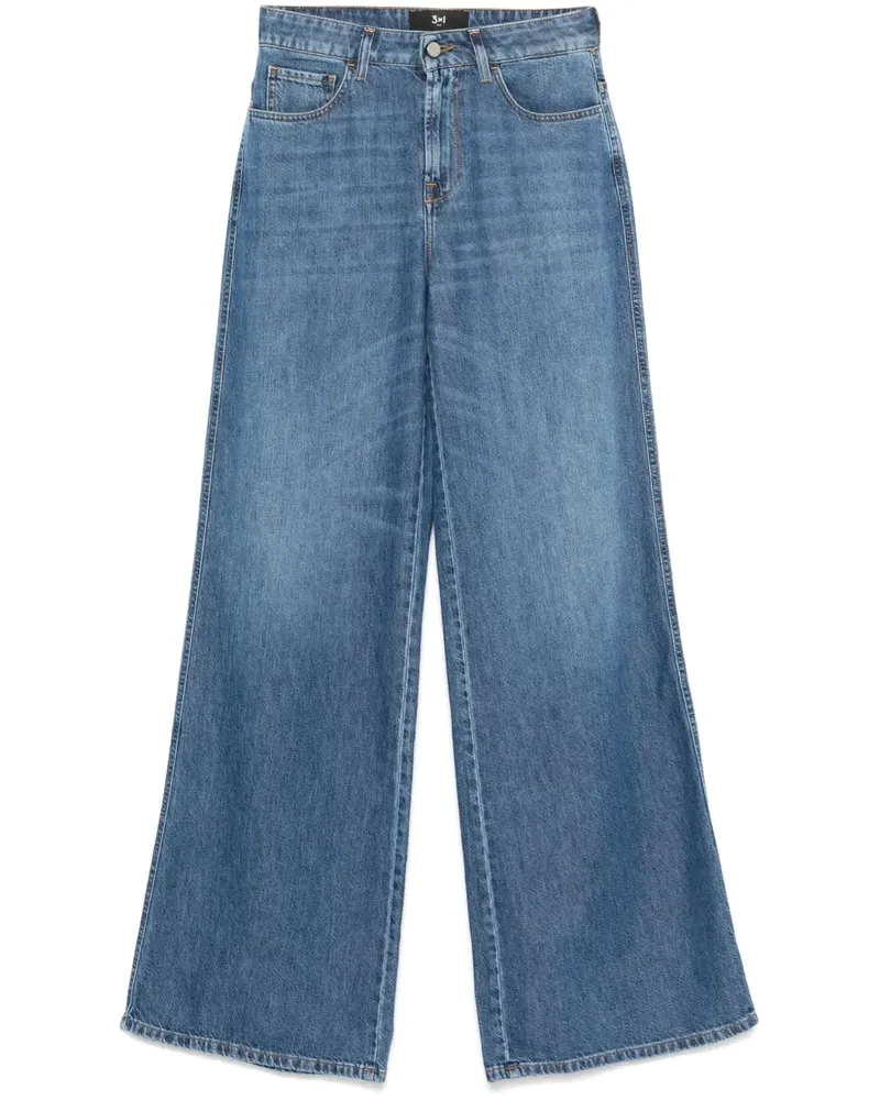 3x1 Kat Jeans - Blau Blau