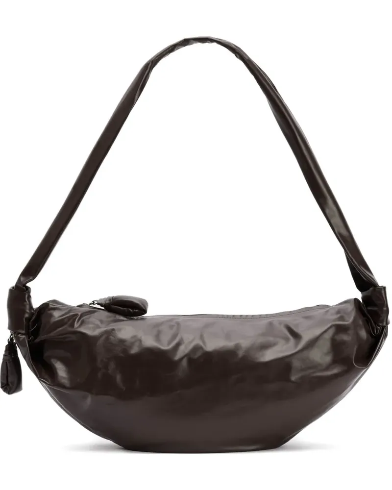 Christophe Lemaire Mittelgroße Soft Croissant Schultertasche - Braun Braun