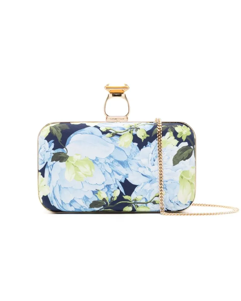 Sachin & Babi On the Rocks Clutch mit Garden Club-Print - Blau Blau