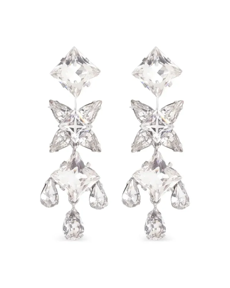 Jennifer Behr Raina Ohrringe mit Kristallen - Silber Silber