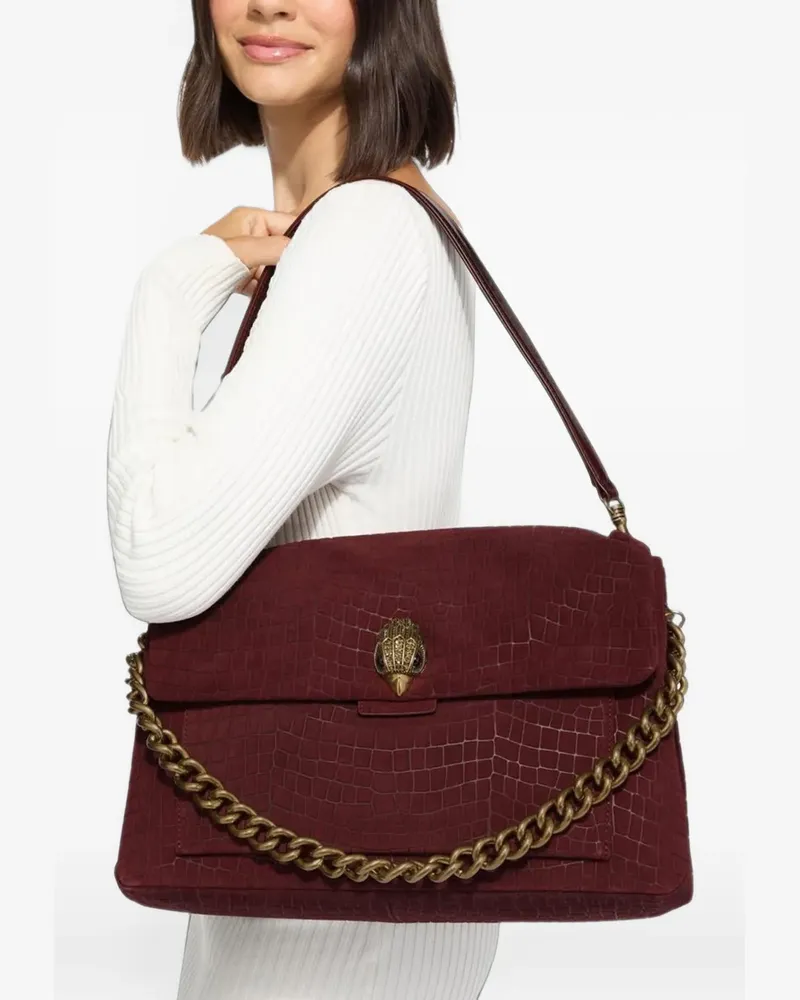 Kurt Geiger Extra große Celia Schultertasche - Rot Rot