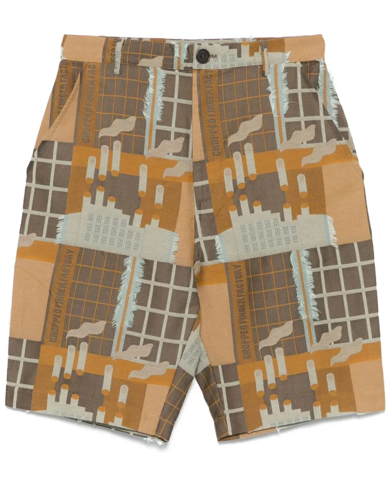 Henrik Vibskov Participant Shorts - Braun Braun