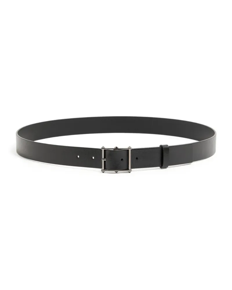 Valentino Garavani Rockstud Gürtel aus Kalbsleder - Schwarz Schwarz