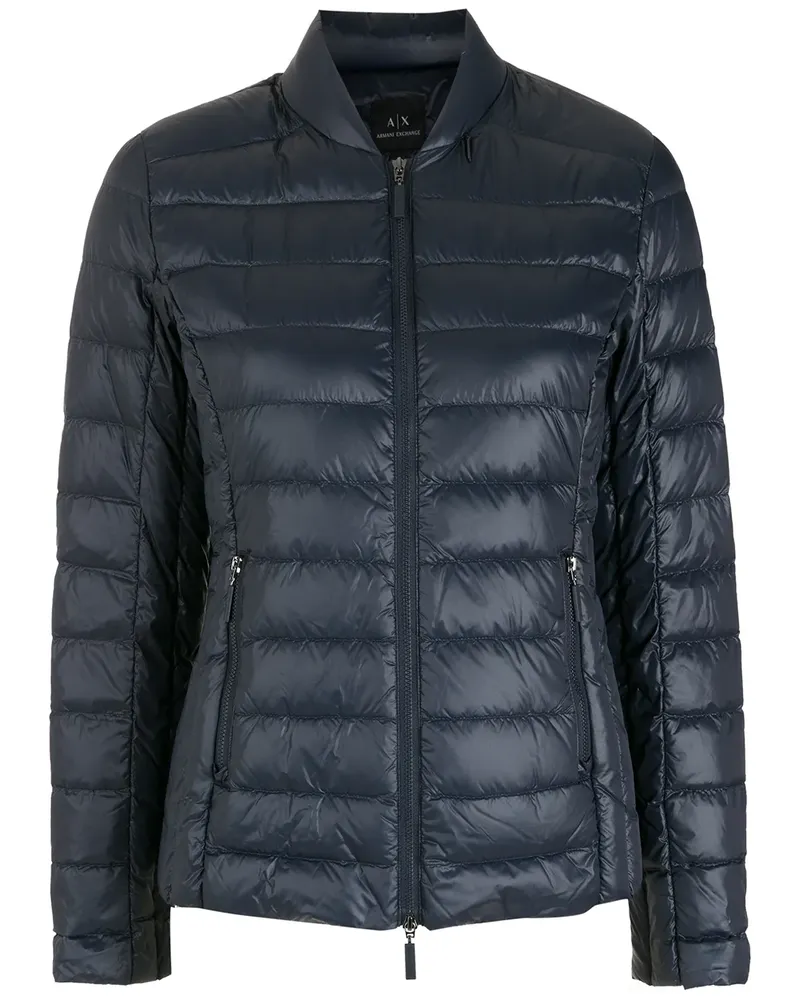 Armani Exchange Gefütterte Jacke - Blau Blau