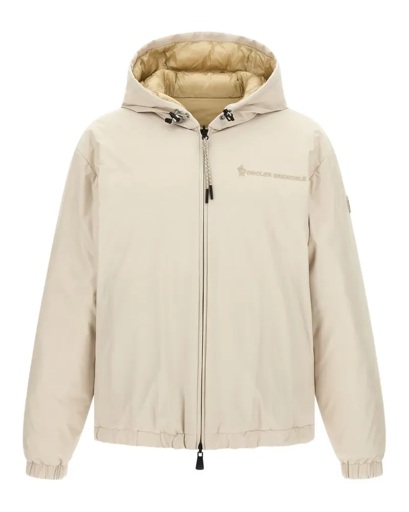 Moncler Wendbare Daunenjacke mit Steppung - Nude Nude