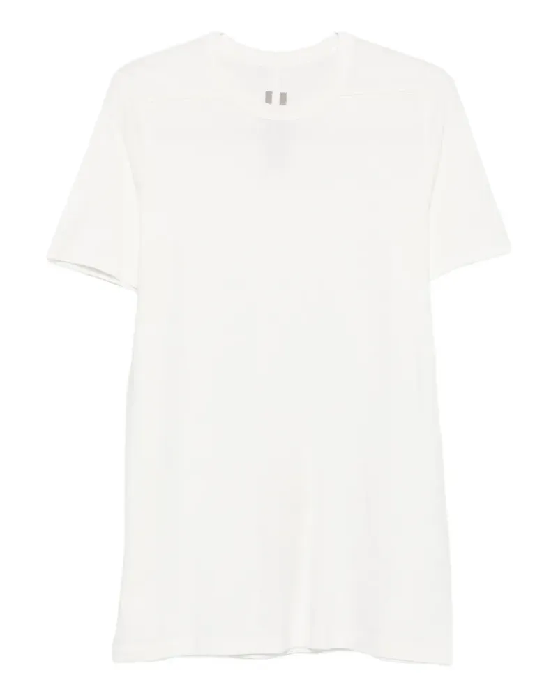 Rick Owens crew-neck seam-detail T-shirt - Weiß Weiß