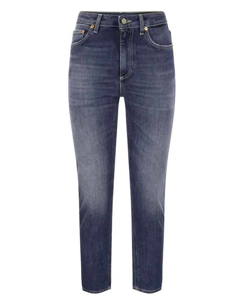 Dondup Cindy Jeans mit hohem Bund - Blau Blau