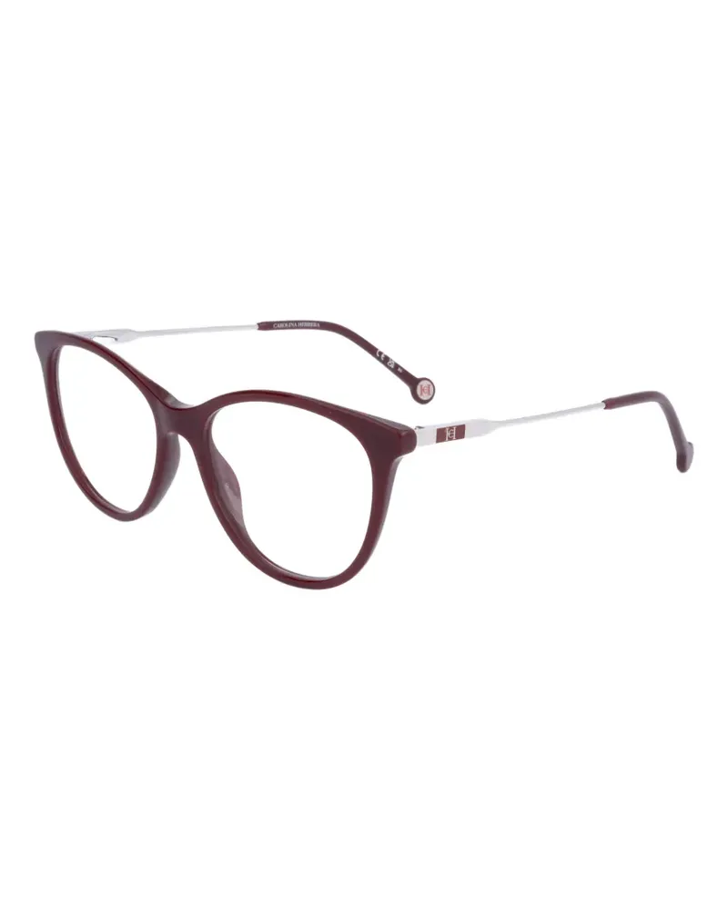 Carolina Herrera New York Brille mit Cat-Eye-Gestell - Rot Rot