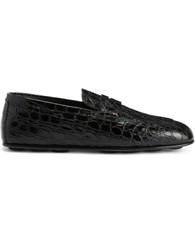 Giuseppe Zanotti Klassische Loafer - Schwarz Schwarz
