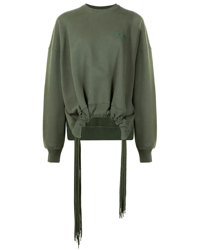 AMBUSH Sweatshirt mit Rundhalsausschnitt - Grün Grün