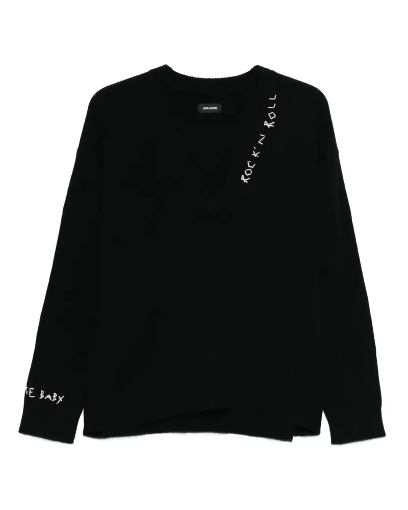 Zadig & Voltaire Mirkyz Pullover - Schwarz Schwarz